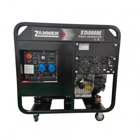 Дизельный генератор Zammer S15000DE