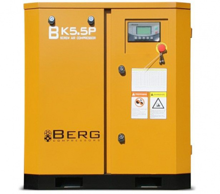 Винтовой компрессор Berg ВК-5.5Р-Е 8 (IP54)