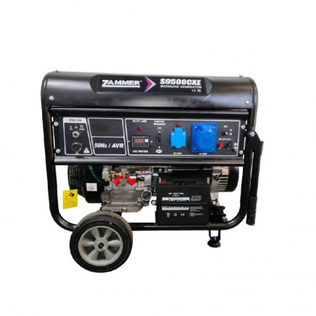 Бензиновый генератор Zammer S9500CXE